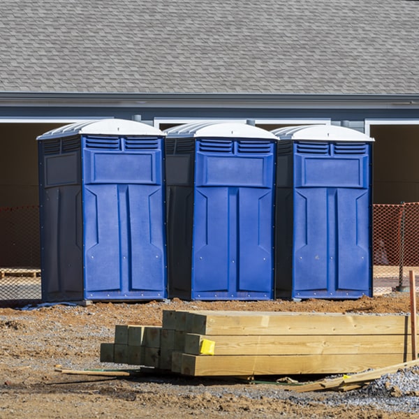 do you offer hand sanitizer dispensers inside the porta potties in Franklinville NC